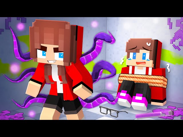 JJ`s Girl Became DARK - Maizen Minecraft Animation
