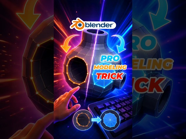 2. Blender Tamil Tutorial | F Key Use Panni Face Close Pannunga#blendertutorial #tamil #shorts