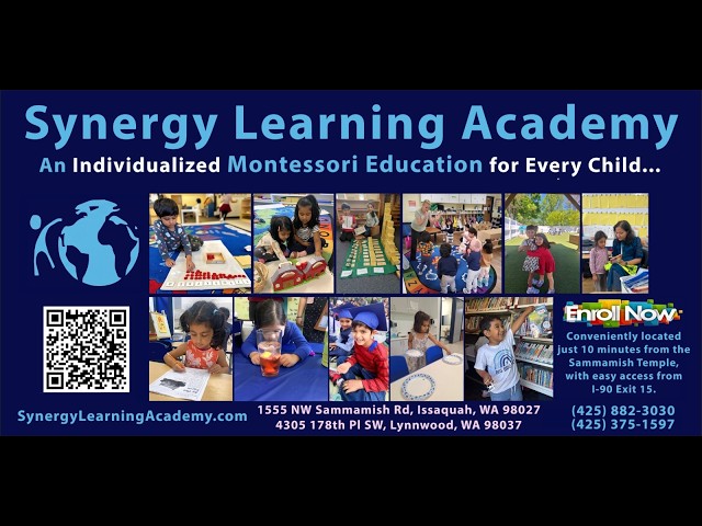 Discover Synergy Learning Academy | Montessori Preschool, Kindergarten & Toddler Programs