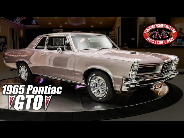 1965 Pontiac GTO For Sale Vanguard Motor Sales #4247