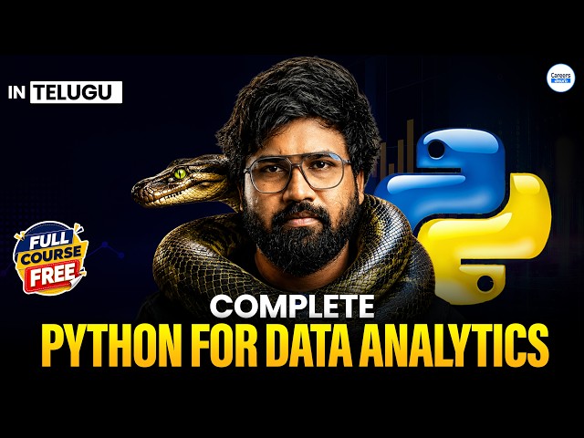 Python for Data Analytics Full Course 2026 | 10+ Hours | Complete Beginner to Advanced by Mohan KTK