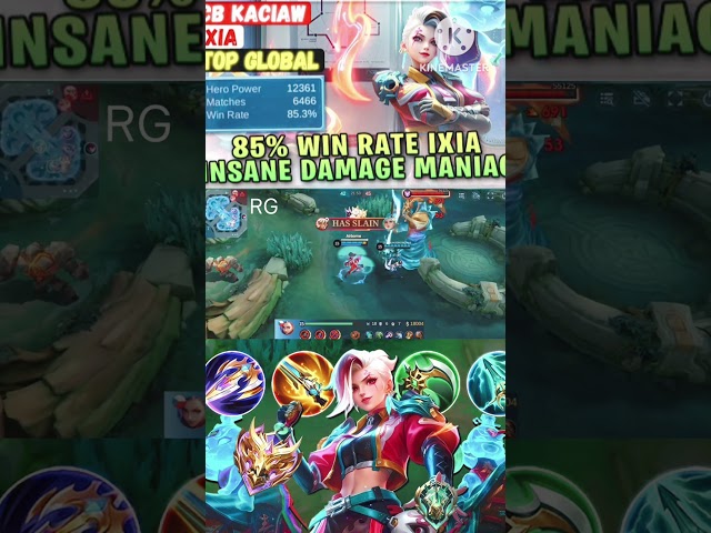 Ixia's Most Broken Build Stops Enemies Cold #MLBBmeta #MobileLegends