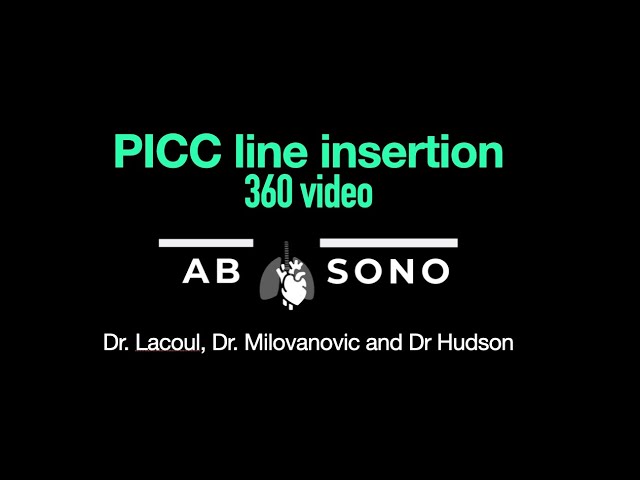 PIC Insertion Training (VR 360: use your cursor!)