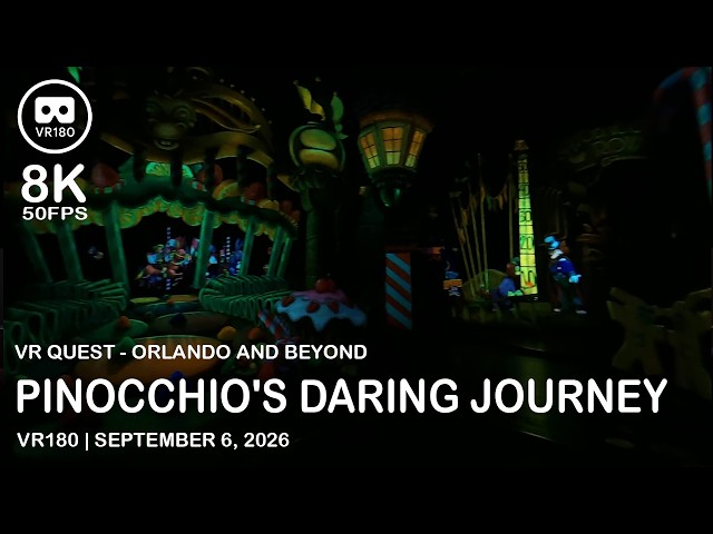 Pinocchio's Daring Journey - VR180 - 8K (4320s50)