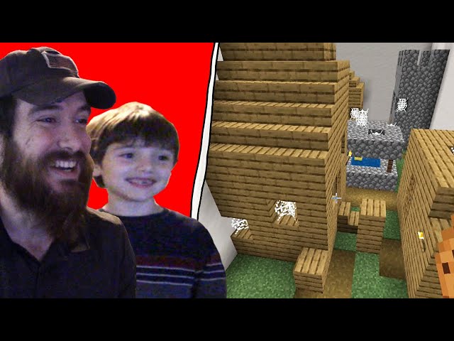 I Can't Believe My Son Made This in Minecraft..