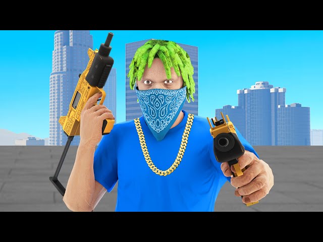 Crips Gang Life! I Got Caught In Bloods Territory.. (GTA RP)