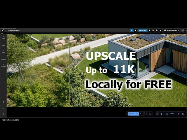 Upscale Images to 4K, 8K… even 11K — for FREE — LOCALLY