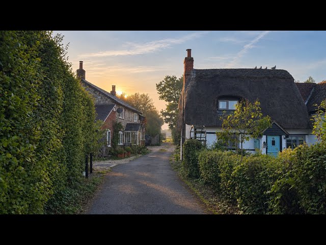 A Beautiful Morning in the English Countryside