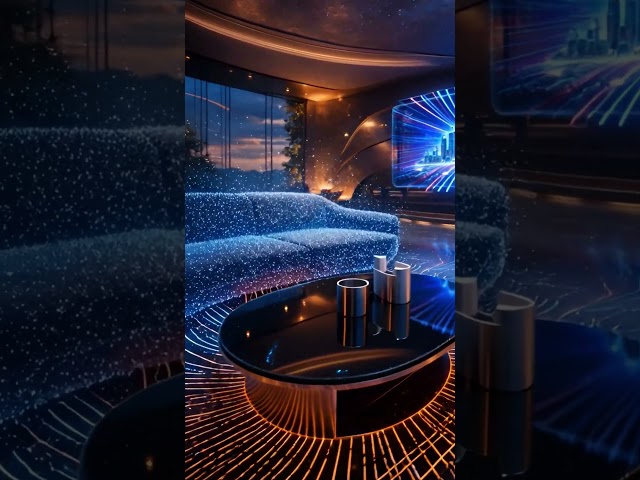 Inside a $50 Billion Nanotech Smart Home (2035) #youtubeshorts #FutureHouse#smarthome
