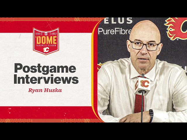 Post-Game - Ryan Huska | Flames vs. Kraken | 01.10.26