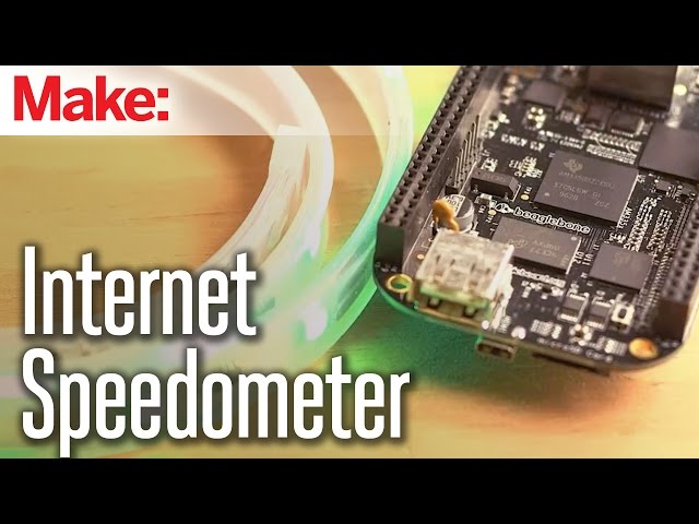 Weekend Projects - Internet Speedometer
