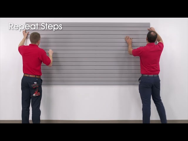 How to Assemble Industrial PVC Slatwalls