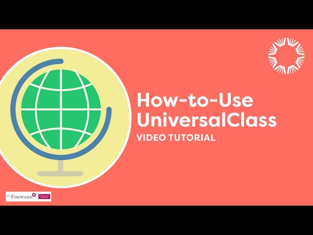 UniversalClass tutorial