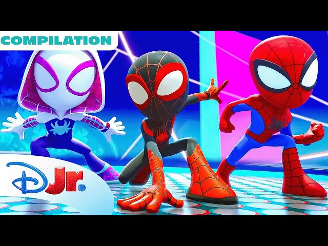 Marvel's Spidey and his Amazing Friends Season 1 Full Episodes Compilation 🕸️ | 2 Hours | @disneyjr​