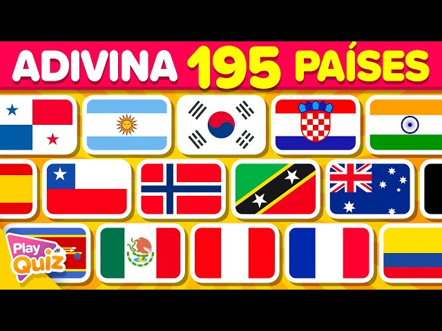 Adivina TODAS las Banderas del Mundo en Máxima Velocidad 🌎⏰🤓 | Play Quiz de banderas - Geografía