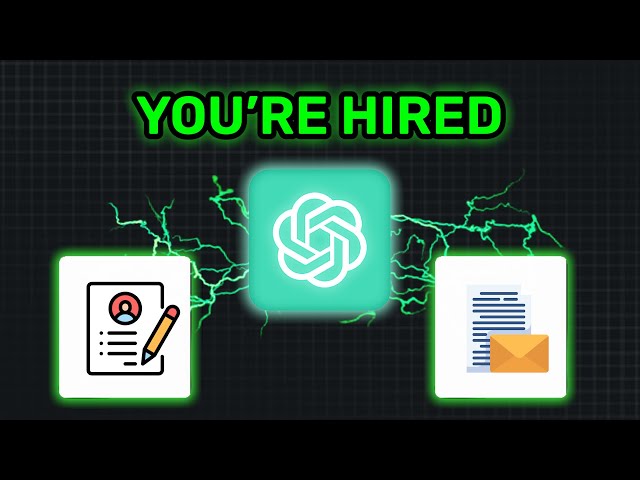 Getting a Job Using AI