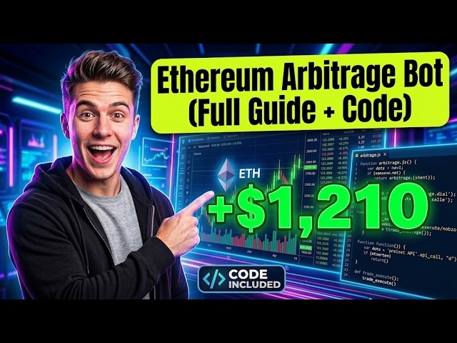 Build an Automated Ethereum Arbitrage Bot from Scratch (Full Guide + Code)