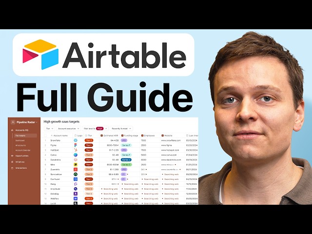 Learn Airtable in 25 Minutes (Crash Course)