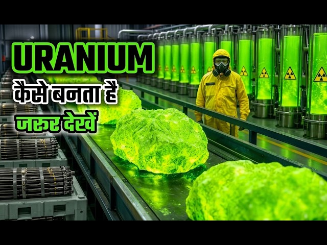 Uranium to Electricity |The Complete Enrichment Process — The Most Dangerous Metal on Earth!☢️