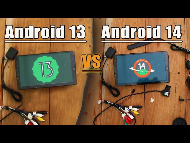 Android 13 vs Android 14 Car Stereo System : Benchmark Video