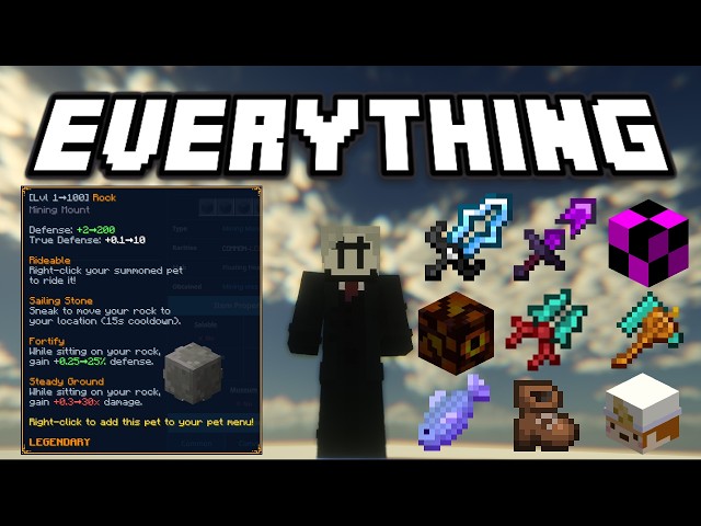 The Journey To Collecting Everything Hypixel Skyblock