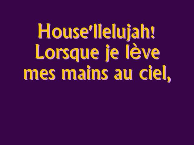 Stromae   House'llelujah lyrics