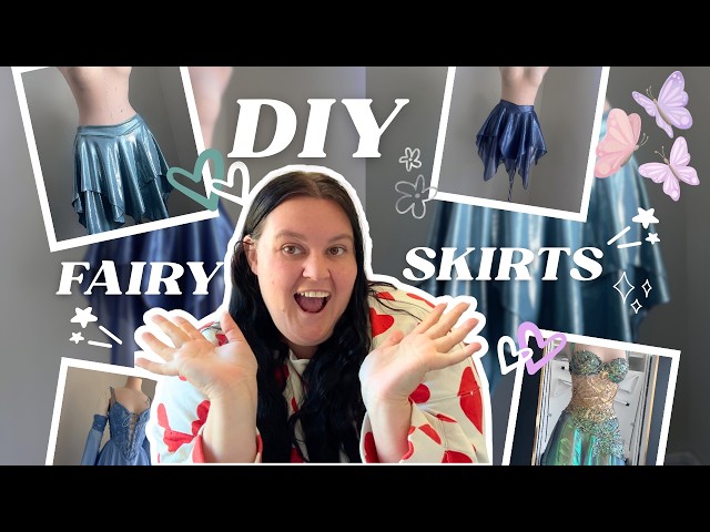 Make the EASIEST FAIRY Skirt ever! | Handkerchief skirt tutorial AND pattern!