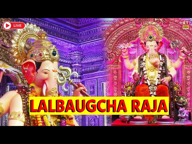 Lalbaugcha Raja 2026 LIVE: Thousands Offer Their Prayers at Iconic Lalbaugcha Raja in Mumbai