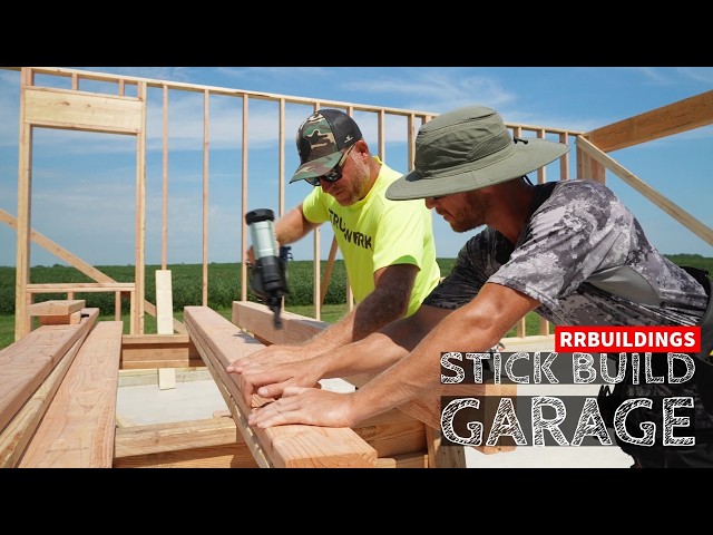 Building a Stick Frame Garage as a Barn Builder