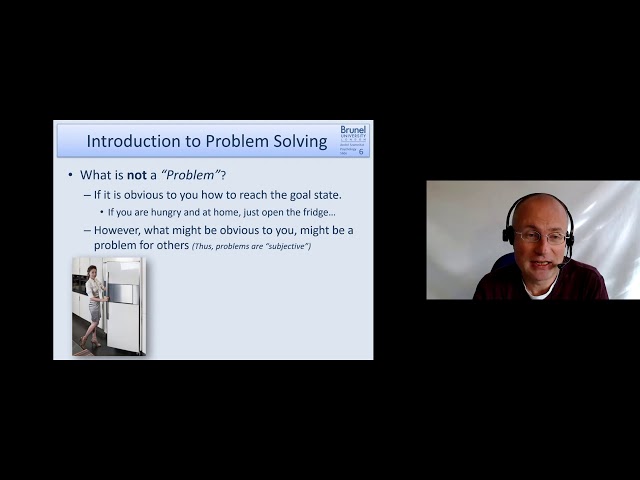 Cognitive Psychology 08 - Problem Solving & Expertise - Part 1 (Introduction to Problem Solving)