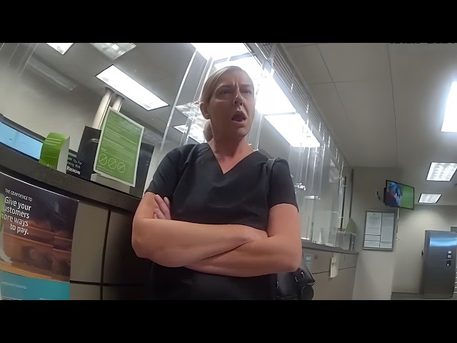 Woman Gets the Surprise of Her Life During Her Bank Scam