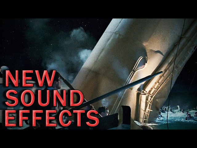 Titanic's Funnel Falls with Remade SFX