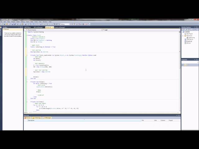 VB.NET Programming Tutorial - Creating Classes and Managing Object Arrays (Visual Basic .NET)