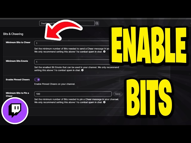 How To Enable Bits On Twitch