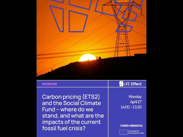 ETS Talk| Carbon pricing and the Social Climate Fund - where do we stand?