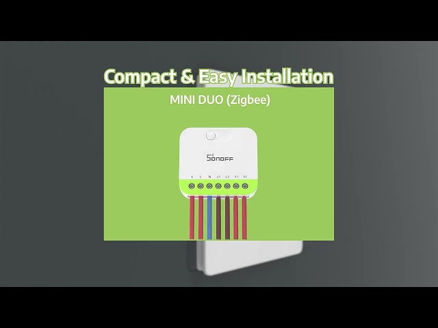 MINI DUO! New SONOFF 2-Gang DIY Smart Switches — Matter, Zigbee & Zigbee No-Neutral