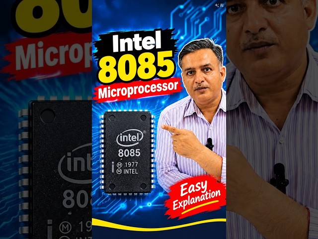 Introduction of Intel 8085 microprocessor #microprocessor #intel #8085 #introduction