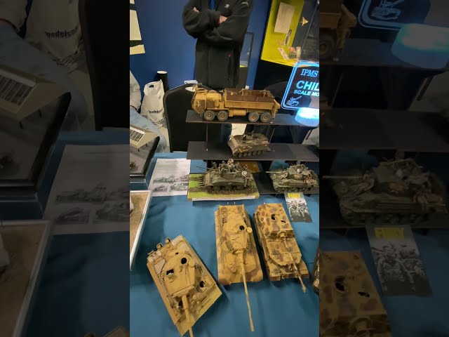 Great models!  IPMS Chiltern club at the Tank Museum South West Model Show, Bovington, Dorset Feb 26