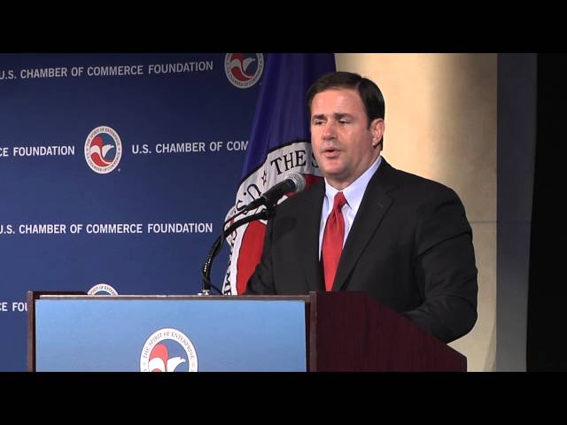 Arizona Governor Doug Ducey Discussing Skills Gap