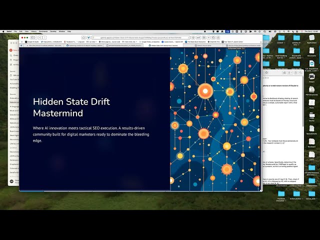 Stop Learning, Start Building: AI SEO Mastermind for Implementation & Results | Hidden State Drift