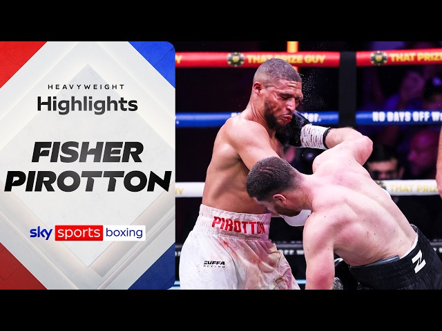 Johnny Fisher vs Michael Pirotton | Heavyweight BRAWL 🔥 | Highlights