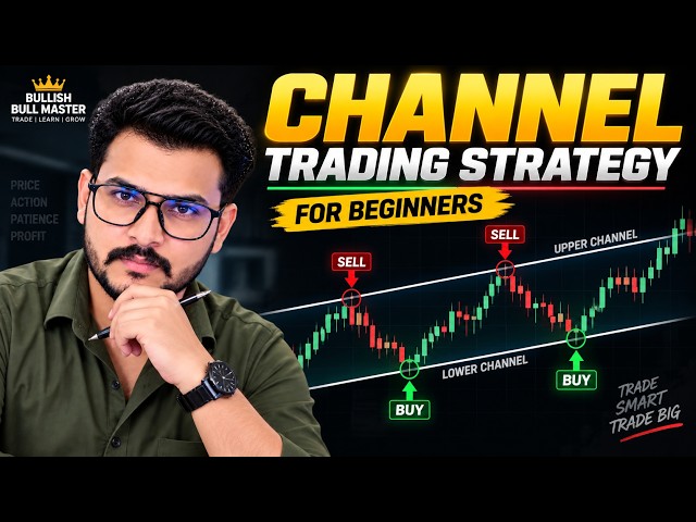 CHANNEL TRADING STRATEGY 🔥 | Support & Resistance + Breakout & Retest | Beginner Trading Strategy