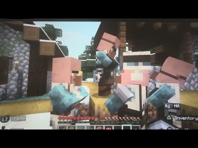 I played Minecraft on hardcore!! 
