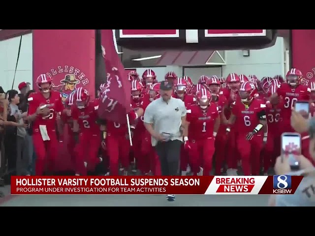 Hollister High varsity football season canceled amid review of football program