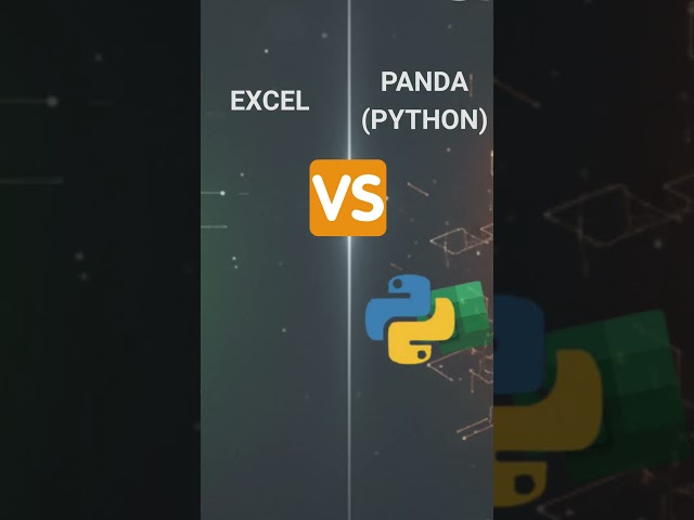 Excel vs Pandas: When to Make the Switch   #excel  #dataanalytics
