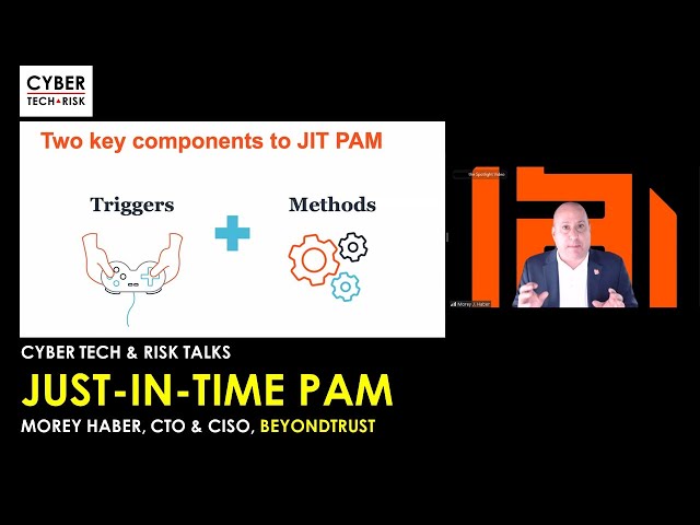 Just-In-Time Privilege Access Management - Morey J. Haber, CTO & CISO, BeyondTrust