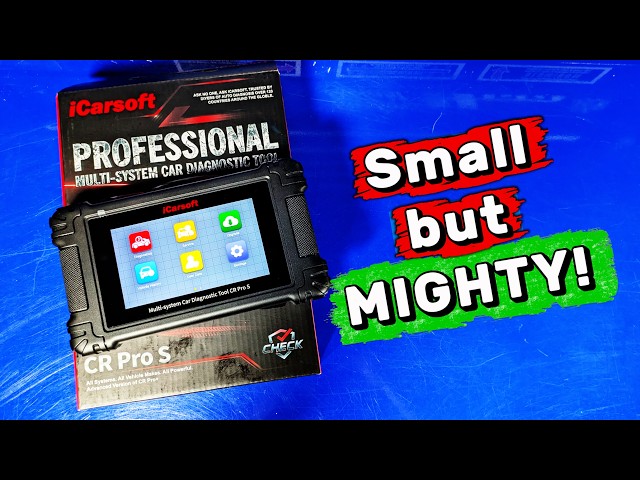 Faster than we thought! iCarsoft CR Pro S scan tool review