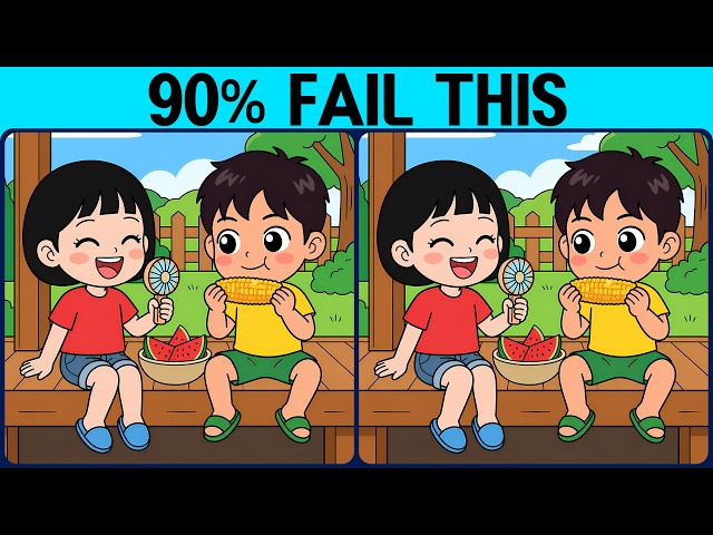 [Spot the Difference Brain Training] Find All the Differences!