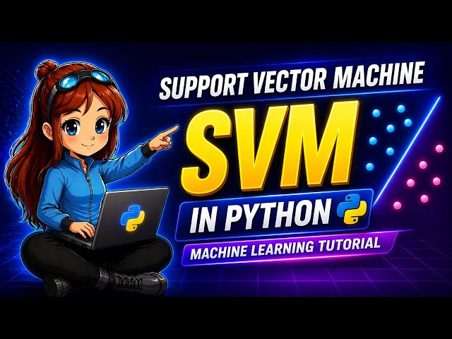 Support Vector Machine (SVM) Explained in Python | Machine Learning Tutorial Day 15