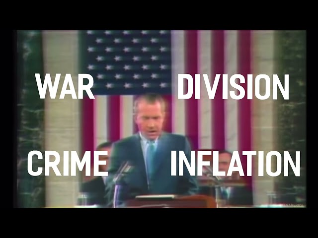 1971 Richard Nixon: War, Division, Crime & Inflation